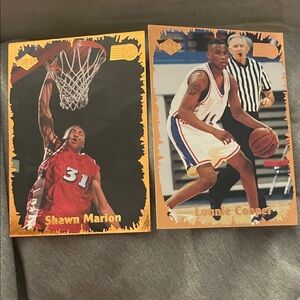 Edge Basketball Trading Cards - Dynamic Red and White
